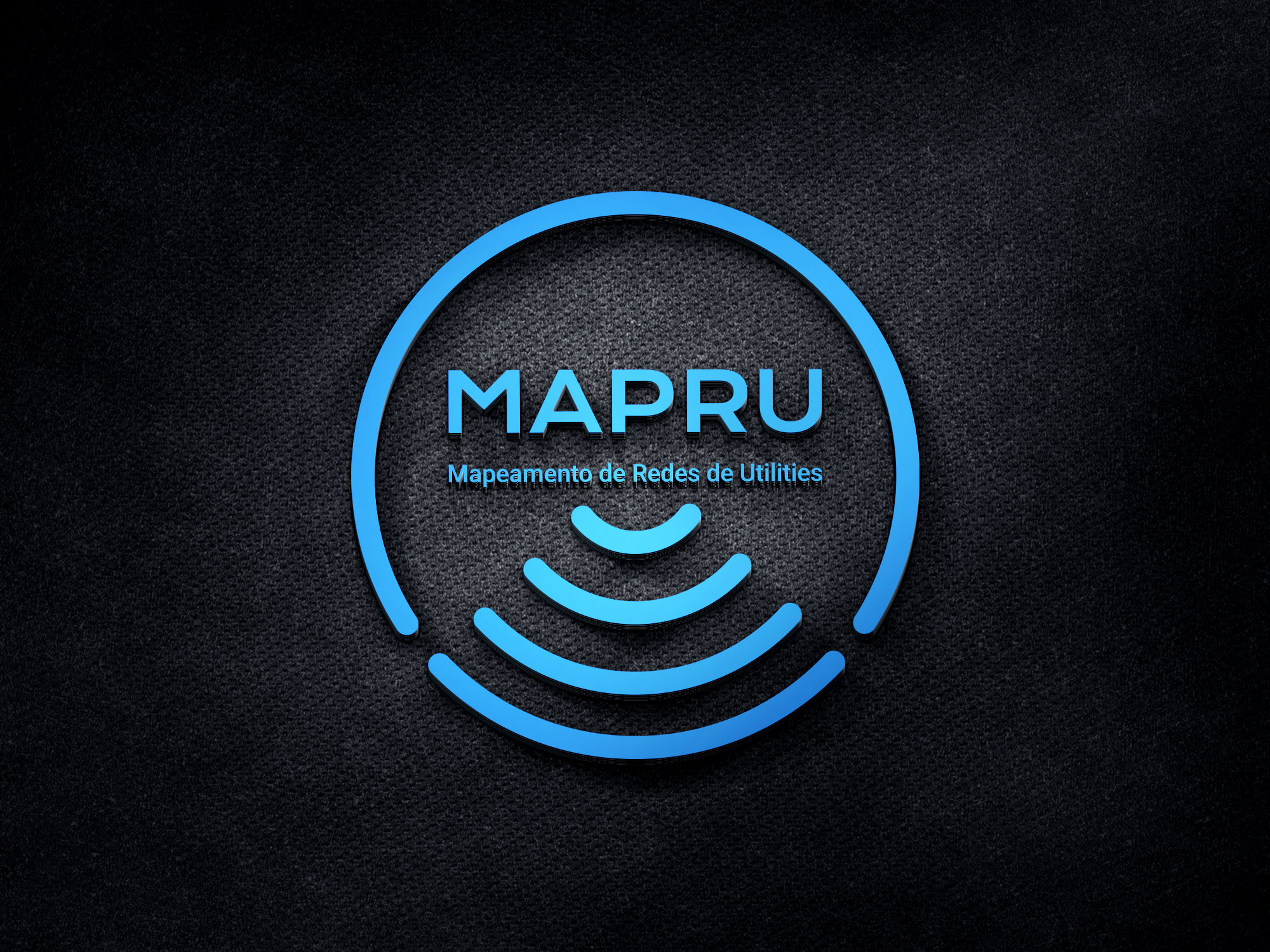 Logo MAPRU Azul - Preto